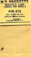 M-V-Products .096 Red (2) Light Lenses Miscellaneous Lighting Parts #410 M-V-Products .096 Red (2) Light Lenses Miscellaneous Lighting Parts #410