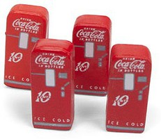 HO 1950 Vending Machine, Coca-Cola/Red