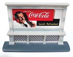 Classic-Metal-Works Billboard Coca Cola Sign HO Scale Model Railroad Road Accessory #20233