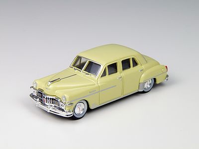 Classic-Metal-Works 1950 Chrysler DeSoto Princess Yellow HO Scale Model Railroad Vehicle #30316