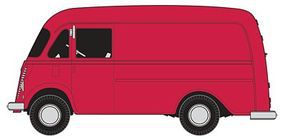 Int'l Harvester Metro Van Red Undecorated HO Scale Model Railroad Vehicle #30360