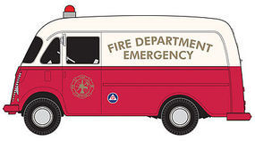 Classic-Metal-Works IH Delivery Van Fire Emergency HO Scale Model Railroad Vehicle #30432 Classic-Metal-Works IH Delivery Van Fire Emergency HO Scale Model Railroad Vehicle #30432