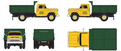 Classic-Metal-Works F500 Dump Truck County Road Depot HO Scale Model Railroad Vehicle #30445
