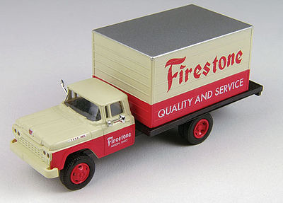 Classic-Metal-Works F-500 Delivery Truck Firestone HO Scale Model Railroad Vehicle #30454