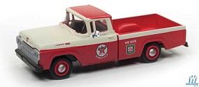 Classic-Metal-Works 1960 Ford F-100 Pickup Truck Assembled Mini Metals(R) Texaco Service Classic-Metal-Works 1960 Ford F-100 Pickup Truck Assembled Mini Metals(R) Texaco Service
