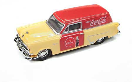 Classic-Metal-Works HO 1953 Ford Delivery Truck,Coca-Cola Salesman Car
