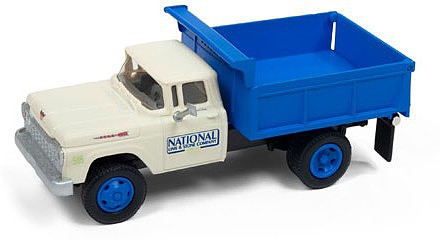 Classic-Metal-Works 1960 Ford Dump Truck National Lime & Stone Co HO Scale Model Railroad Vehicle #30527