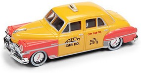 HO 1950 DeSoto Sedan, Red Fender/Yellow Cab