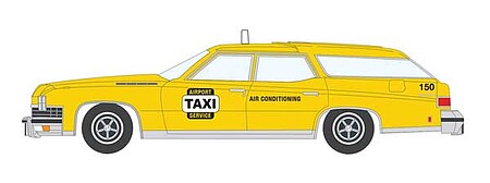 Classic-Metal-Works HO 74 Buick Estate Station Wagon Taxi