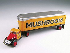 Classic-Metal-Works 41/46 Chevy Tractor Trailer Mushroom HO Scale Model Railroad Vehicle #31166