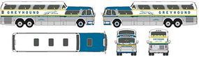 Classic-Metal-Works 1954 GMC PD4501 Scenicruiser Bus Assembled Greyhound HO Scale Model Railroad Vehicle #33106 Classic-Metal-Works 1954 GMC PD4501 Scenicruiser Bus Assembled Greyhound HO Scale Model Railroad Vehicle #33106