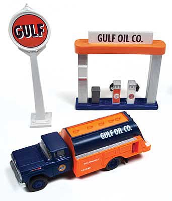 Classic-Metal-Works HO60 Ford Tnk Trk-Gulf Oil