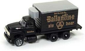 Classic-Metal-Works 1954 Ford Refrigerated Box Truck 2-Pack Assembled Mini Metals(R) Ballantine Beer N-Scale Classic-Metal-Works 1954 Ford Refrigerated Box Truck 2-Pack Assembled Mini Metals(R) Ballantine Beer N-Scale