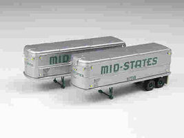 Classic-Metal-Works N 32 AEROVAN TRAILER SET MID