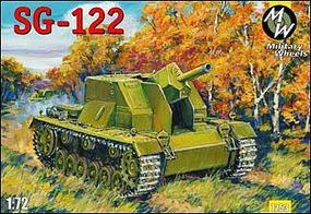 Military-Wheels-Mode SG122 Self-Propelled Mounted on German PzKpfw Plastic Model Military Vehicle 1/72 #7253 Military-Wheels-Mode SG122 Self-Propelled Mounted on German PzKpfw Plastic Model Military Vehicle 1/72 #7253