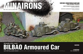 Minairons 1/100 Spanish Civil War- Bilbao Armored Car (4) (Resin) Minairons 1/100 Spanish Civil War- Bilbao Armored Car (4) (Resin)
