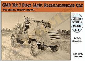 Mirror CMP Mk I Otter Light Recon Car Plastic Model Military Vehicle 1/35 Scale #35103 Mirror CMP Mk I Otter Light Recon Car Plastic Model Military Vehicle 1/35 Scale #35103