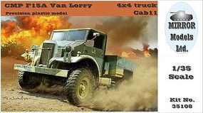 Mirror CMP F15A Cab 11 Van Lorry 4x4 Truck (New Tool) Plastic Model Military Vehicle 1/35 #35108 Mirror CMP F15A Cab 11 Van Lorry 4x4 Truck (New Tool) Plastic Model Military Vehicle 1/35 #35108