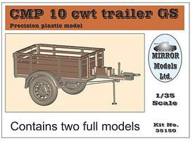 Mirror CMP 10GS cwt Trailer (2) Plastic Model Military Vehicle 1/35 Scale #35150 Mirror CMP 10GS cwt Trailer (2) Plastic Model Military Vehicle 1/35 Scale #35150
