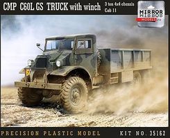 Mirror CMP C60L Cab 11 GS 3-Ton 4x4 Truck Plastic Model Military Vehicle 1/35 Scale #35162 Mirror CMP C60L Cab 11 GS 3-Ton 4x4 Truck Plastic Model Military Vehicle 1/35 Scale #35162