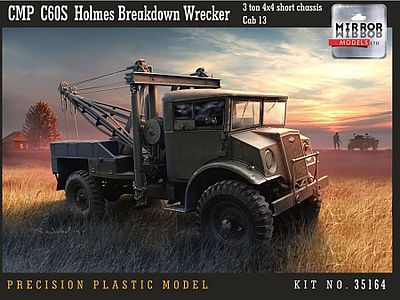 Mirror CMP C60S Holmes Breakdown Wreacker Plastic Model Military Vehicle 1/35 Scale #35164
