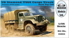 Mirror US Diamond T 968 Hardtop Cab Cargo Truck Plastic Model Military Vehicle 1/35 Scale #35803 Mirror US Diamond T 968 Hardtop Cab Cargo Truck Plastic Model Military Vehicle 1/35 Scale #35803