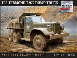 Mirror US Diamond T 972 Dump Truck with Hardtop Cab Plastic Model Military Vehicle 1/35 #35804 Mirror US Diamond T 972 Dump Truck with Hardtop Cab Plastic Model Military Vehicle 1/35 #35804