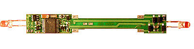 NCE Plug N Play Decoder w/White LEDs N12A0e Model Railroad Decoder #127