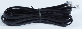 NCE RJ12 6 Wire Straight Cab Bus Cable (7') Model Railroad Electrical Accessory #5240213