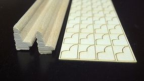NE-Scale-Lumber Bench Seats w/Ends 16x2 HO-Scale NE-Scale-Lumber Bench Seats w/Ends 16x2 HO-Scale
