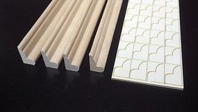 NE-Scale-Lumber Bench Seats w/Ends 16x4 O-Scale NE-Scale-Lumber Bench Seats w/Ends 16x4 O-Scale