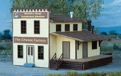 NE-Scale-Models The Cheese Factory N Scale Model Railroad Building Kit #30027