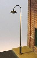 Ngineering 18' Curved-Neck Streetlight Kit (8-Pack) HO Scale Model Railroad Streetlight #nk014