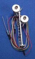 NJ Double Target Signal w/BiPolar/BiColor LEDs HO Scale Model Railroad Trackside Accessory #1347 NJ Double Target Signal w/BiPolar/BiColor LEDs HO Scale Model Railroad Trackside Accessory #1347