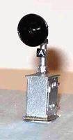 NJ Single-Aspect Low-Head Signal w/Bi-Color LED HO Scale Model Railroad Trackside Accessory #1355 NJ Single-Aspect Low-Head Signal w/Bi-Color LED HO Scale Model Railroad Trackside Accessory #1355