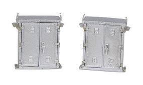 NJ Lineside Signal Cabinets 1 Pair Large HO Scale Model Railroad Trackside Accessory #1359 NJ Lineside Signal Cabinets 1 Pair Large HO Scale Model Railroad Trackside Accessory #1359
