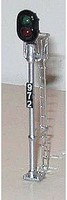NJ D-Type LED Signal 2 Aspect HO Scale Model Railroad Trackside Accessory #1400 NJ D-Type LED Signal 2 Aspect HO Scale Model Railroad Trackside Accessory #1400