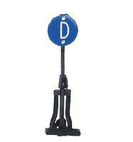 NJ High Star Type Switch Stand Derail w/Blue Target HO Scale Model Railroad Accessory #1917 NJ High Star Type Switch Stand Derail w/Blue Target HO Scale Model Railroad Accessory #1917