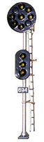 NJ PRR-Style Disc Home Signal N Scale Mode Railroad Operating Accessory #2046 NJ PRR-Style Disc Home Signal N Scale Mode Railroad Operating Accessory #2046