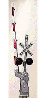 NJ Crossing Gate Signals Bar Arm (red, white) N Scale Model Railroad Trackside Accessory #2162 NJ Crossing Gate Signals Bar Arm (red, white) N Scale Model Railroad Trackside Accessory #2162
