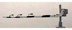 NJ Crossing Gates - With Single Bar Gates N Scale Model Railroad Trackside Accessory #2172