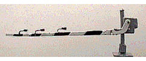 NJ Crossing Gates With Single Bar Gates N Scale Model Railroad Trackside Accessory #2172 NJ Crossing Gates With Single Bar Gates N Scale Model Railroad Trackside Accessory #2172