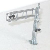 NJ Cantilevered LED Crossing Signal N Scale Model Railroad Trackside Accessory #2191 NJ Cantilevered LED Crossing Signal N Scale Model Railroad Trackside Accessory #2191