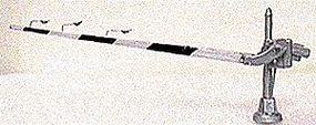 NJ Crsng gate A type blk/wht O-Scale NJ Crsng gate A type blk/wht O-Scale