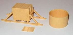 NJ Large Crate Load w/Blocking Accessories Kit (2) HO Scale Model Railroad Accessory #6102