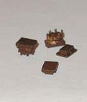 NJ Hayco Shock Free 2-Piece Cushion Heads (4) HO Scale Model Railroad Accessory #6503 NJ Hayco Shock Free 2-Piece Cushion Heads (4) HO Scale Model Railroad Accessory #6503