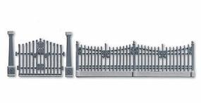 Noch Residential Fence w/Gate & Posts HO Scale Model Railroad Accessory #13100 Noch Residential Fence w/Gate & Posts HO Scale Model Railroad Accessory #13100