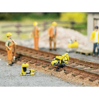 Noch Rail Works Set HO Scale Model Railroad Trackside Accessory #13640 Noch Rail Works Set HO Scale Model Railroad Trackside Accessory #13640