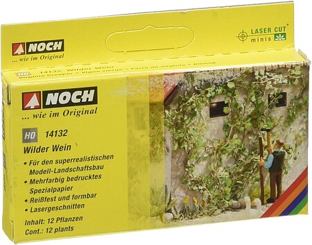 Noch Virginia Creeper Laser-Cut Minis Kit (12) HO Scale Model Railroad Accessory #14132