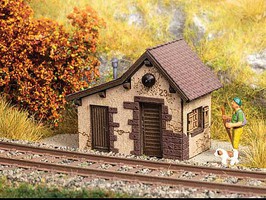 Noch Laser Cut Wooden Railroad Cable House Kit HO Scale Model Railroad Building #14309